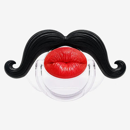 Red Lips and Mustache Baby Pacifier（🔥BUY 1 GET 1 FREE）