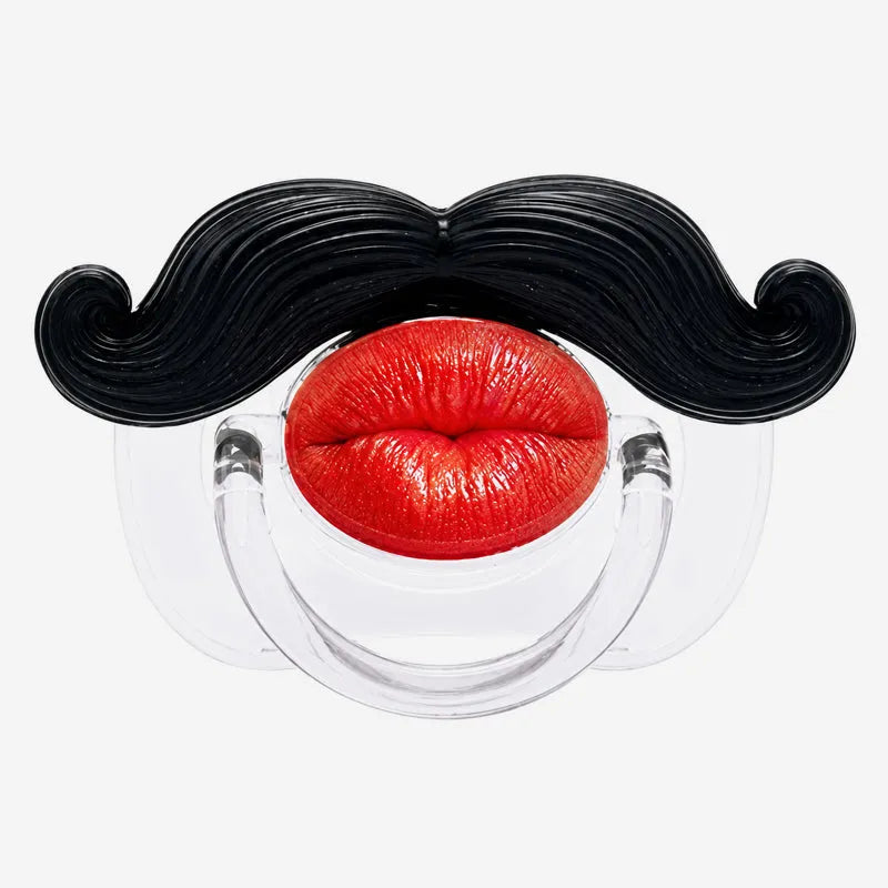 Red Lips and Mustache Baby Pacifier（🔥BUY 1 GET 1 FREE）