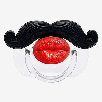 Red Lips and Mustache Baby Pacifier（🔥BUY 1 GET 1 FREE）