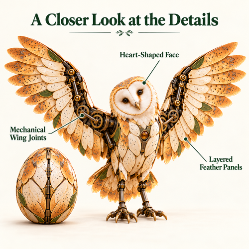 Woodland Owl 2-in-1 Transforming Egg