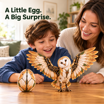 Woodland Owl 2-in-1 Transforming Egg