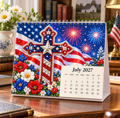 ✝️💎2027 Faith & Blessings DIY Diamond Art Calendar Kit