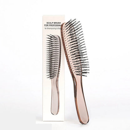 🔥（BUY 1 GET 1 FREE）Detangle Knots Instantly! Gentle Portable Scalp Massage Hairbrush