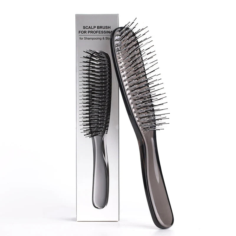 🔥（BUY 1 GET 1 FREE）Detangle Knots Instantly! Gentle Portable Scalp Massage Hairbrush
