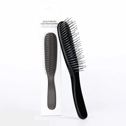 🔥（BUY 1 GET 1 FREE）Detangle Knots Instantly! Gentle Portable Scalp Massage Hairbrush