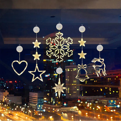 🎄 ✨ DIY Christmas Suction Window Lights – No drill, battery & reusable ✨