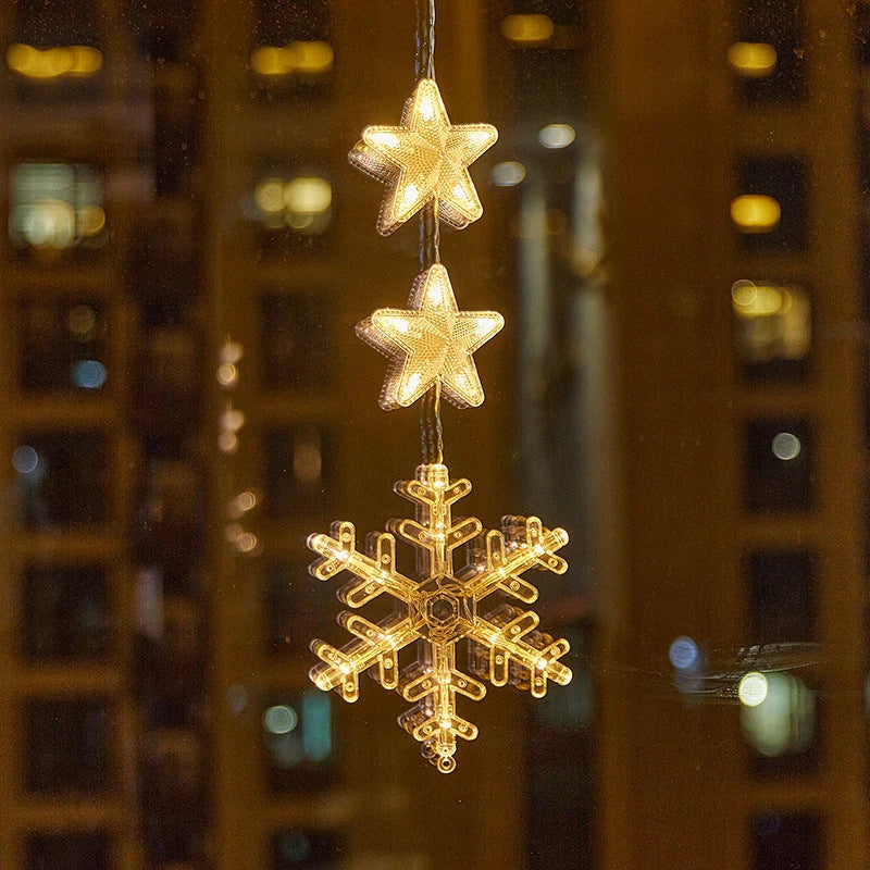 🎄 ✨ DIY Christmas Suction Window Lights – No drill, battery & reusable ✨
