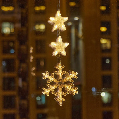 🎄 ✨ DIY Christmas Suction Window Lights – No drill, battery & reusable ✨