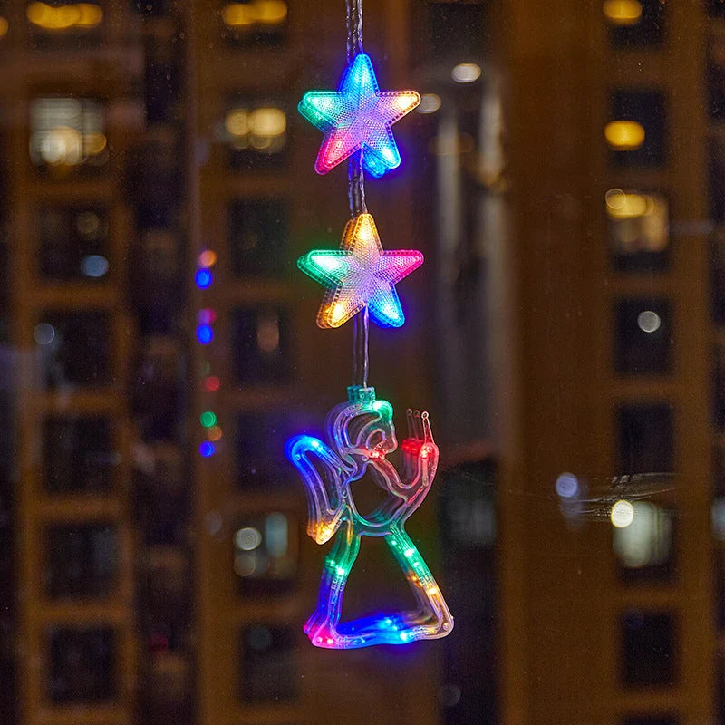 🎄 ✨ DIY Christmas Suction Window Lights – No drill, battery & reusable ✨