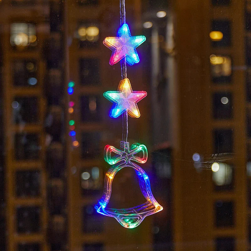 🎄 ✨ DIY Christmas Suction Window Lights – No drill, battery & reusable ✨