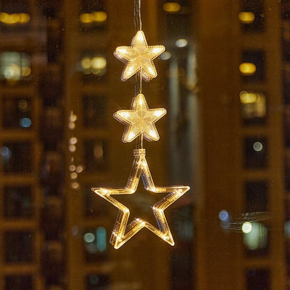🎄 ✨ DIY Christmas Suction Window Lights – No drill, battery & reusable ✨