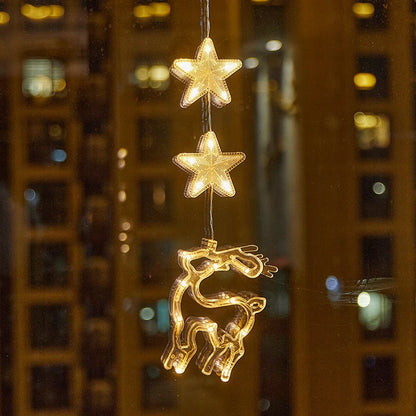🎄 ✨ DIY Christmas Suction Window Lights – No drill, battery & reusable ✨
