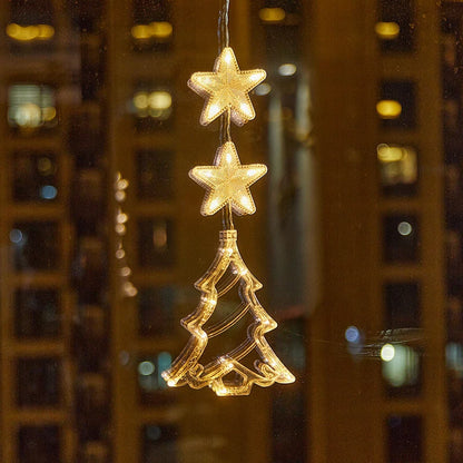 🎄 ✨ DIY Christmas Suction Window Lights – No drill, battery & reusable ✨
