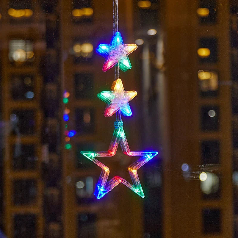 🎄 ✨ DIY Christmas Suction Window Lights – No drill, battery & reusable ✨