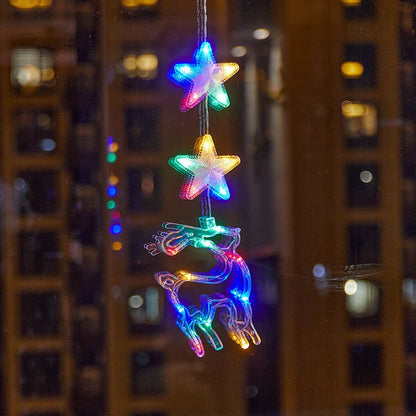 🎄 ✨ DIY Christmas Suction Window Lights – No drill, battery & reusable ✨