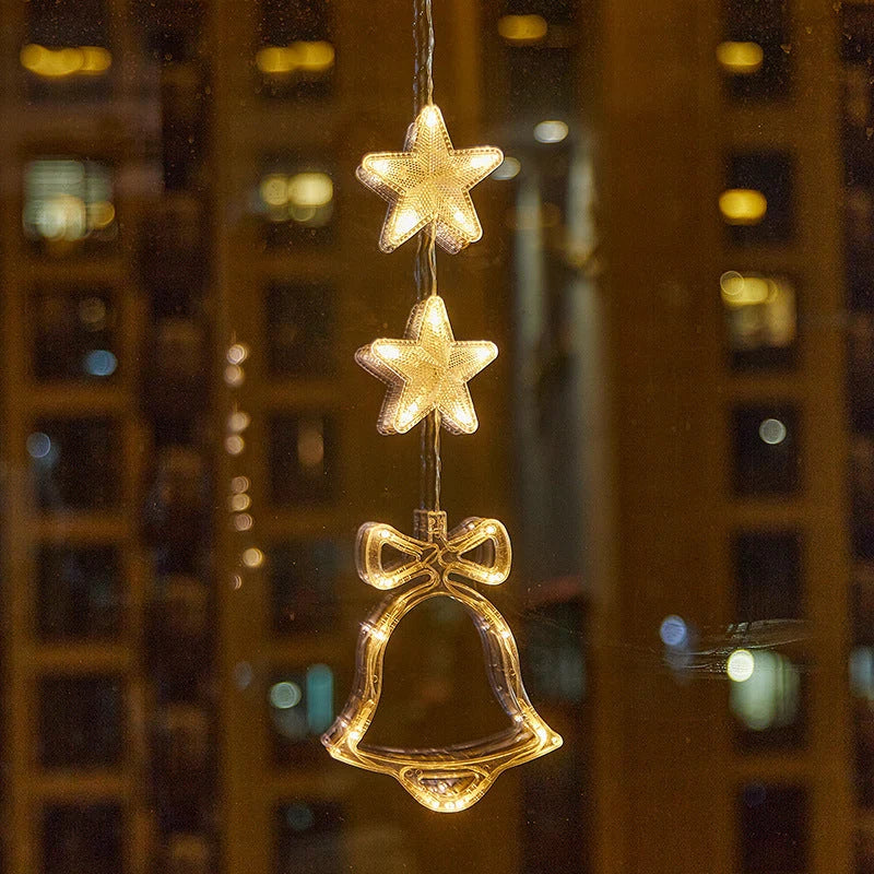 🎄 ✨ DIY Christmas Suction Window Lights – No drill, battery & reusable ✨