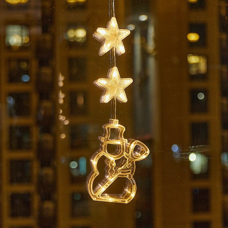 🎄 ✨ DIY Christmas Suction Window Lights – No drill, battery & reusable ✨