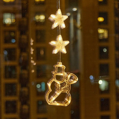 🎄 ✨ DIY Christmas Suction Window Lights – No drill, battery & reusable ✨