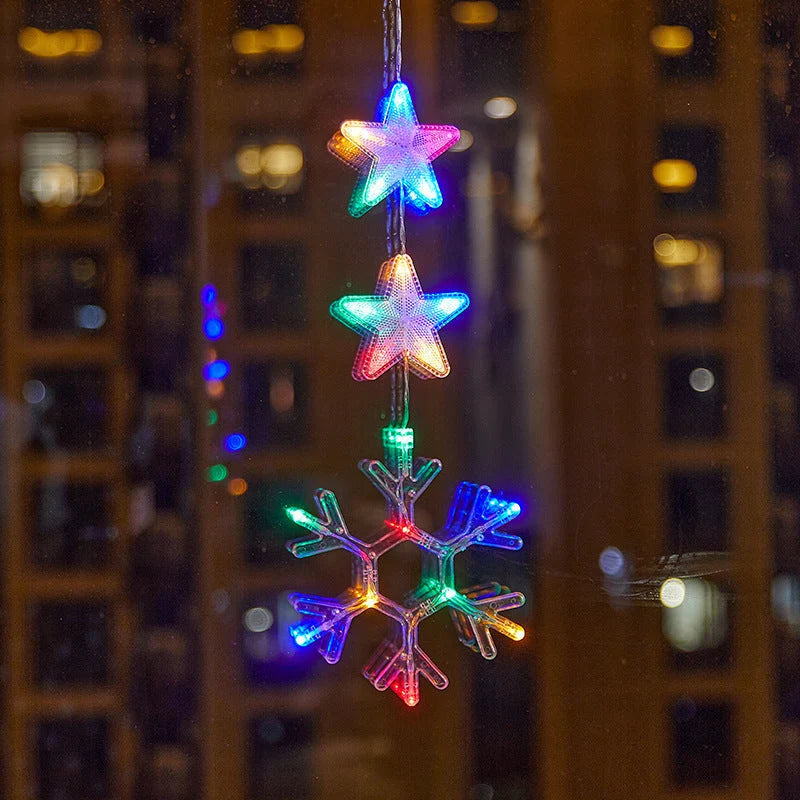 🎄 ✨ DIY Christmas Suction Window Lights – No drill, battery & reusable ✨