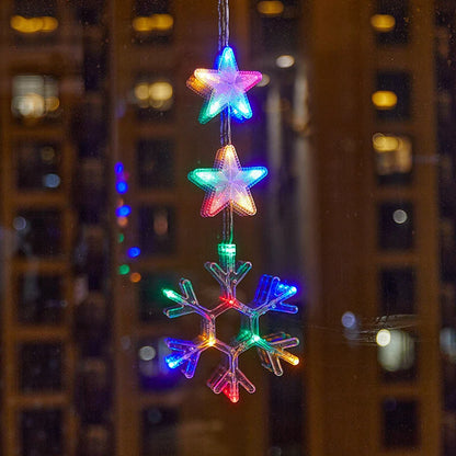 🎄 ✨ DIY Christmas Suction Window Lights – No drill, battery & reusable ✨