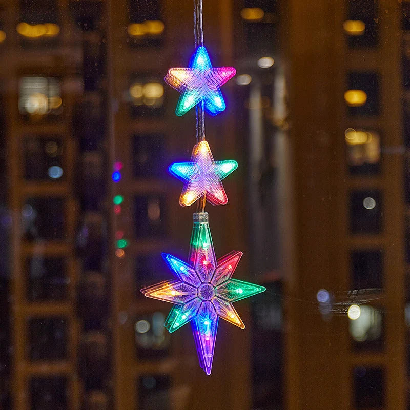 🎄 ✨ DIY Christmas Suction Window Lights – No drill, battery & reusable ✨