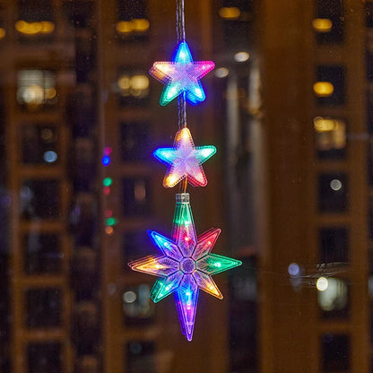 🎄 ✨ DIY Christmas Suction Window Lights – No drill, battery & reusable ✨