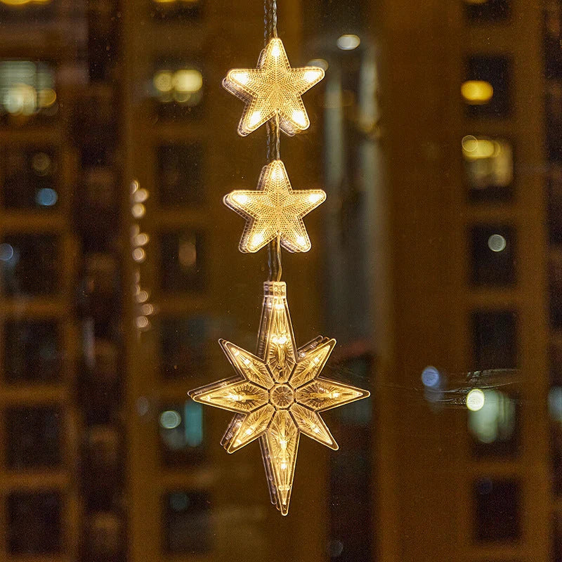 🎄 ✨ DIY Christmas Suction Window Lights – No drill, battery & reusable ✨