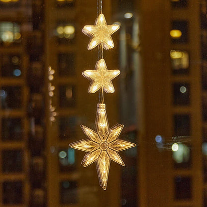 🎄 ✨ DIY Christmas Suction Window Lights – No drill, battery & reusable ✨