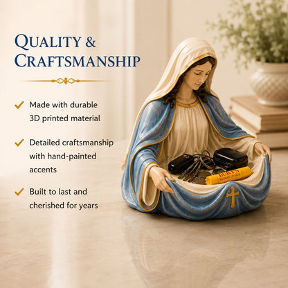 🔥 Handmade Virgin Mary Catch-All Bowl