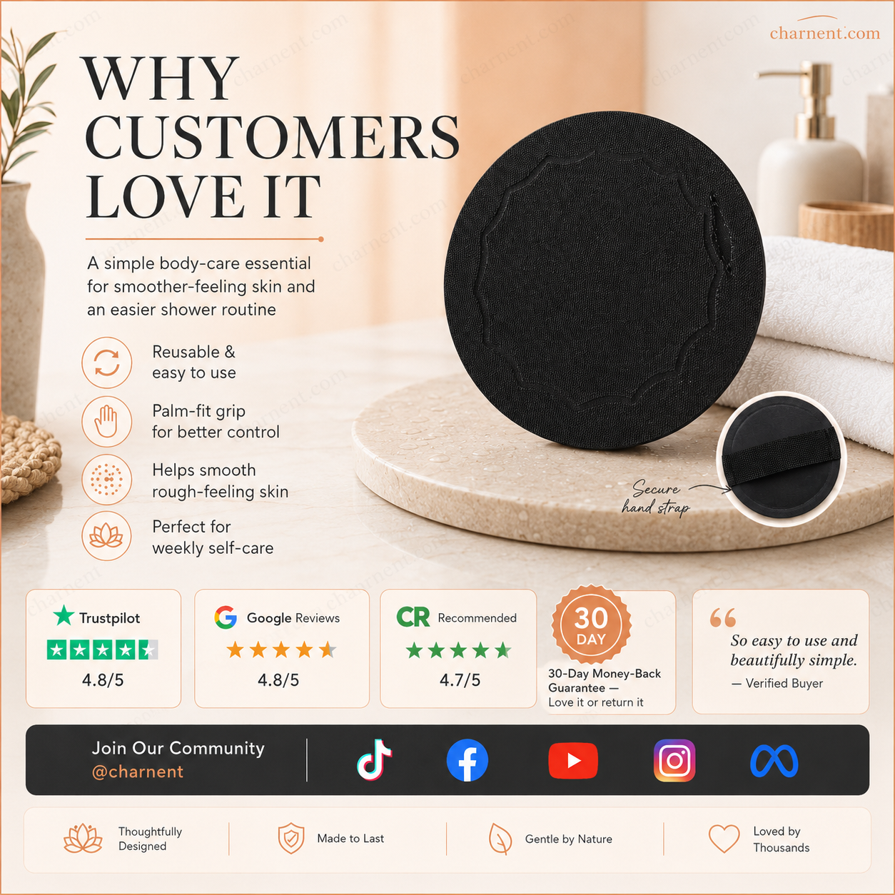 🥳2026 HOT SALE🥳💞50K+ SOLD!🌸🧖‍♀️ Scrub Bath Pads – Gently exfoliate, unclog pores, reveal brighter skin. Durable rubber, easy to rinse. A little scrub goes a long way! ✨🛀
