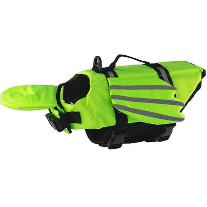 🥳2026 HOT SALE🐕👼 Reflective Angel Wing Dog Life Jacket – High‐buoyancy, quick‐rescue handle & breathable mesh. Reflective strips for evening swims🌊