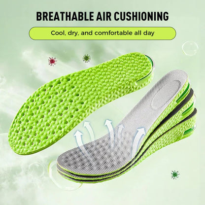 📢📢Comfortable cushioned insoles that increase height: walk effortlessly and in style!👟