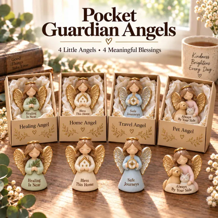 👼💕12 Pocket Guardian Angels – 🎁Little Blessing Keepsake Gifts