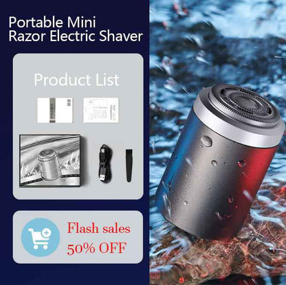 🔥✨Newest Mini Portable Electric Shaver