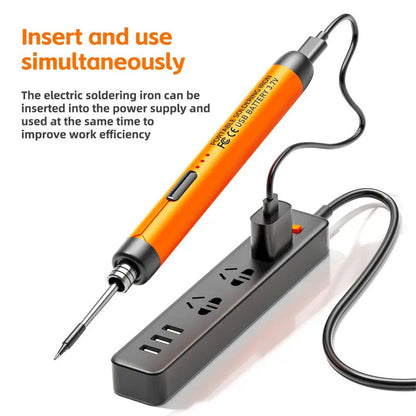 Mroace USB Rechargeable Digital Soldering Iron Kit