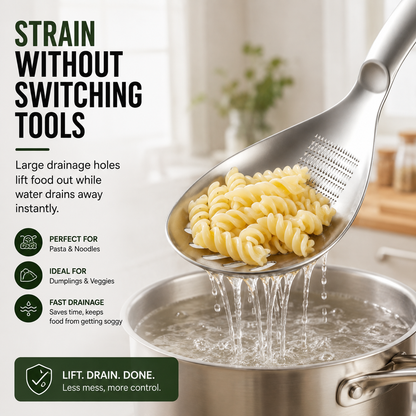 ✨🥄304 Stainless Steel Multifunctional Kitchen Spoon