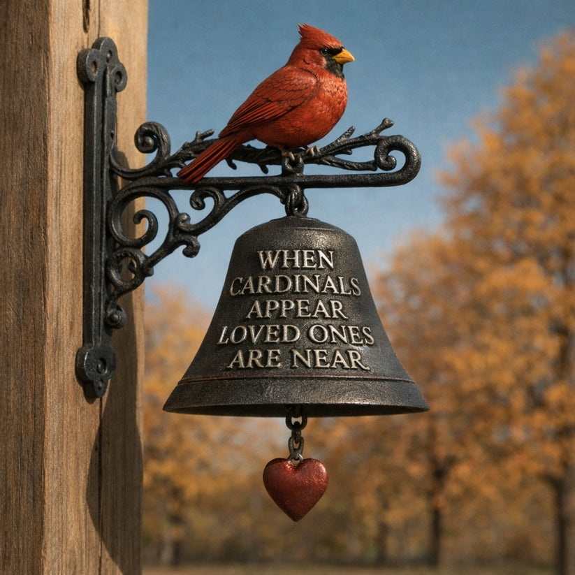 🐦Cardinals Memorial Garden Bell