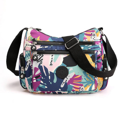 ✨ Lightweight Nylon Crossbody Bag – Multi-Pocket, Water-Resistant, Adjustable 🔧