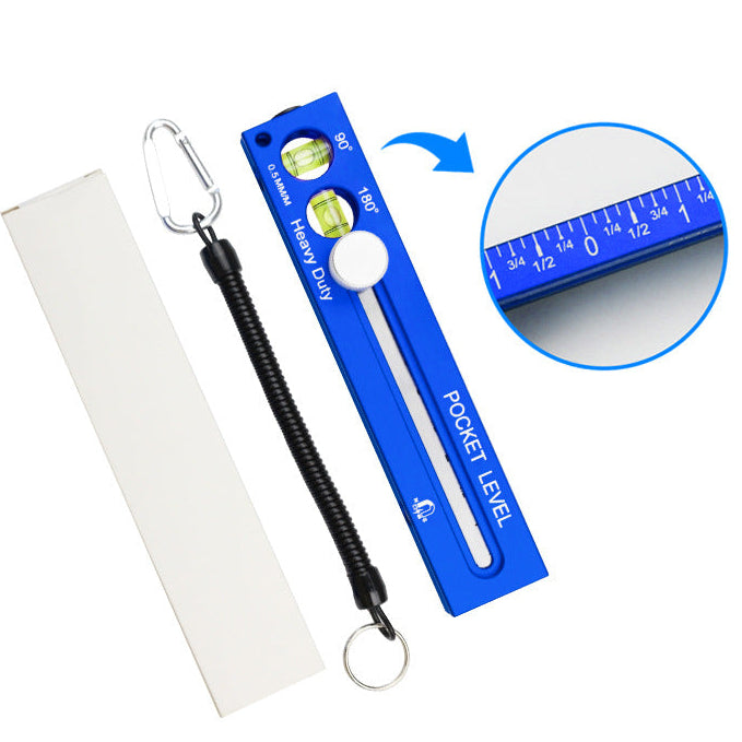 🛠️Multifunctional Marking Level Ruler
