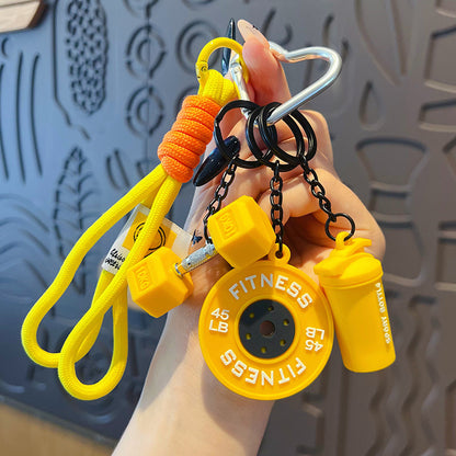 🔥Creative Fitness Themed Keychain