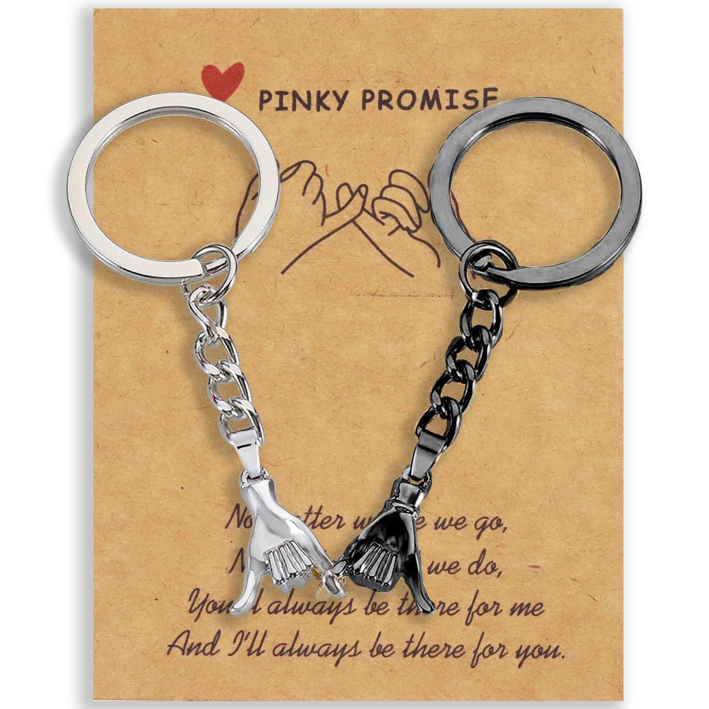 🎁💖Valentines Day Gifts💖 Pinky Promise Gift Matching Couple Gifts