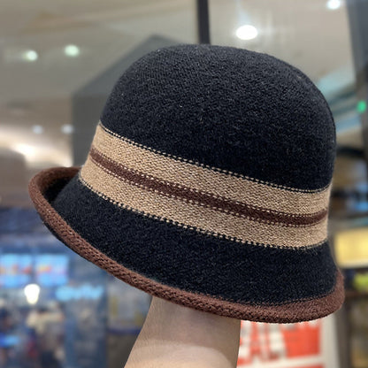 👒Ladies' Packable Ribbed Cloche-Style Bucket Hat🎨Available in 8 Hues