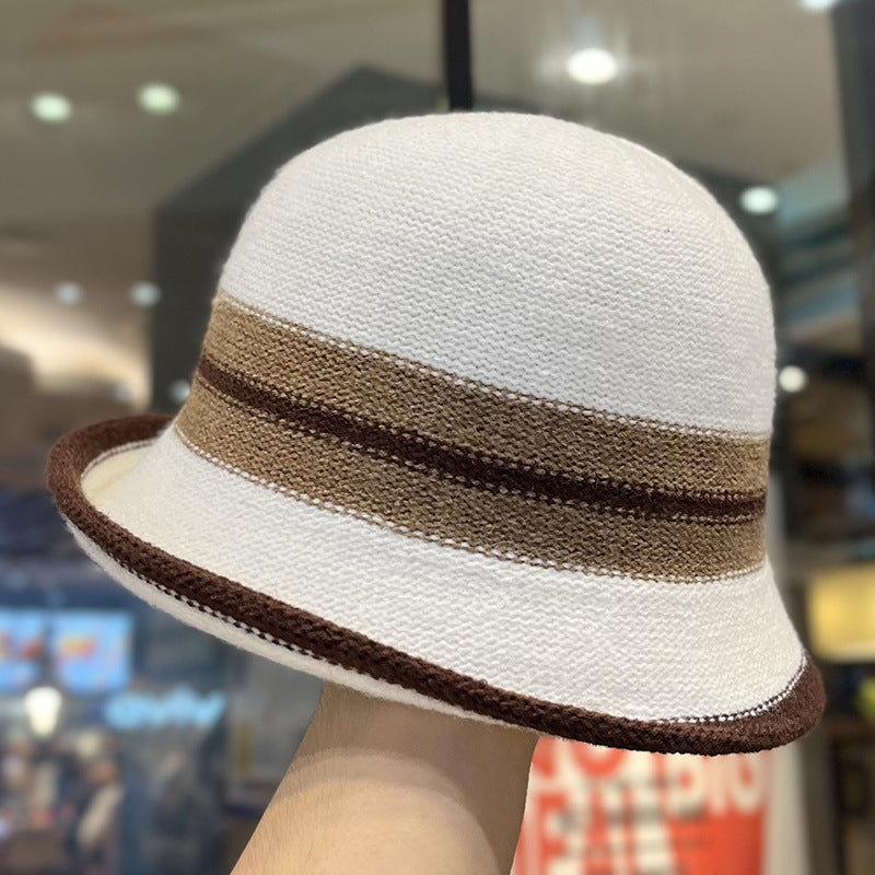 👒Ladies' Packable Ribbed Cloche-Style Bucket Hat🎨Available in 8 Hues