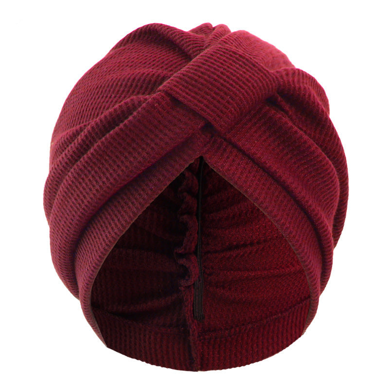 🧣 8-Color Cross-Knot Turban
