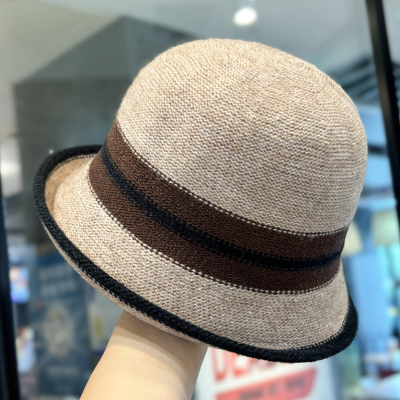 👒Ladies' Packable Ribbed Cloche-Style Bucket Hat🎨Available in 8 Hues