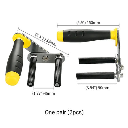 🛠️Lifting Clamp,Multi-Material Grip for Glass,Stone,Wood & Aluminum Doors/Windows - Heavy-Duty Hand Tool with Non-Slip Pads Hardware