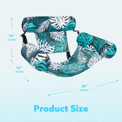 🔥Summer Hot Sale 🏆️ Inflatable Pool Floats Adult,Floating Lounge Chairs