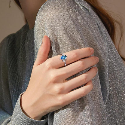 🎁Exquisite Color Change Mood Rings Moonstone for Women
