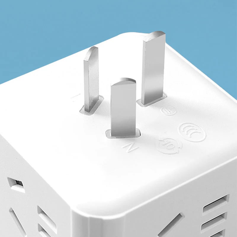 ☁️2-in-1 Cube Socket LED Night Lamp💡
