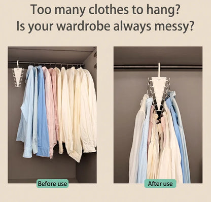🔥Multifunctional Triangle Closet Organizer